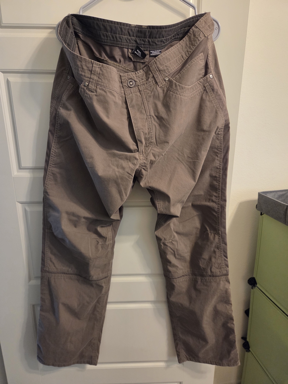 Kuhl Radikl Men's Khaki Straight-Leg Pants